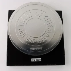 Pamono 100 Years of Cinema 1895-1995 Watches from Swatch, Set of 4><noscript><img width=