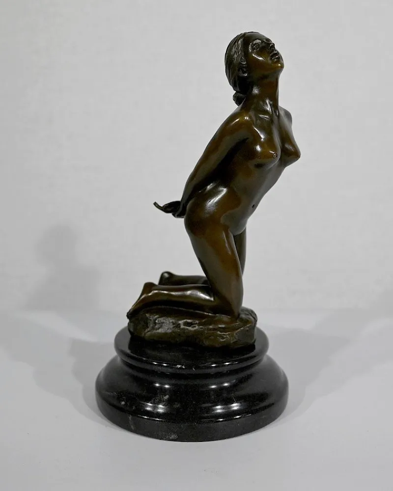 Pamono A. Cesaro, Nu féminin Sculpture, Bronze
