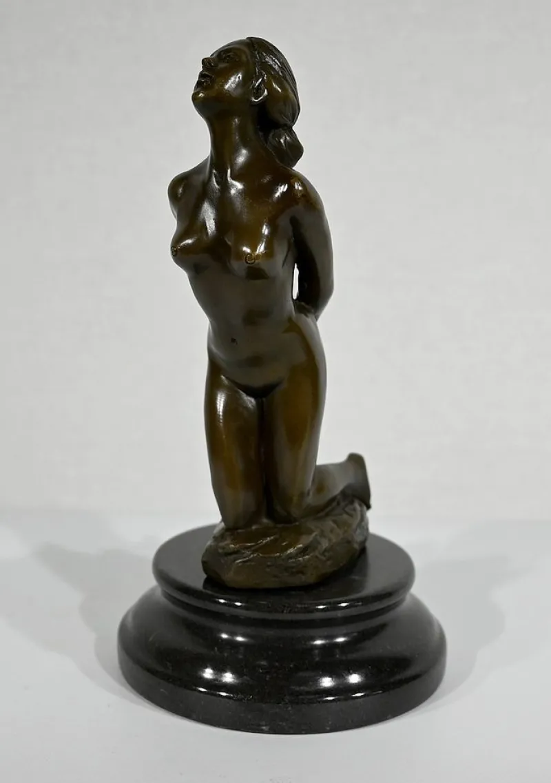 Pamono A. Cesaro, Nu féminin Sculpture, Bronze