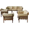 Pamono A Coja Living Room Seats and Sofas by Sven Ellekaer, 1960s, Set of 4> Living Room Sets