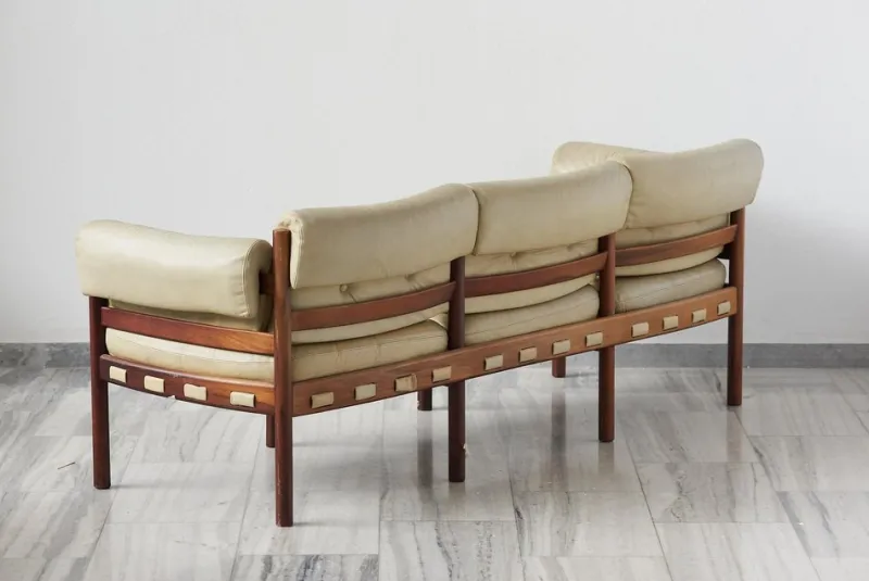 Pamono A Coja Living Room Seats and Sofas by Sven Ellekaer, 1960s, Set of 4> Living Room Sets
