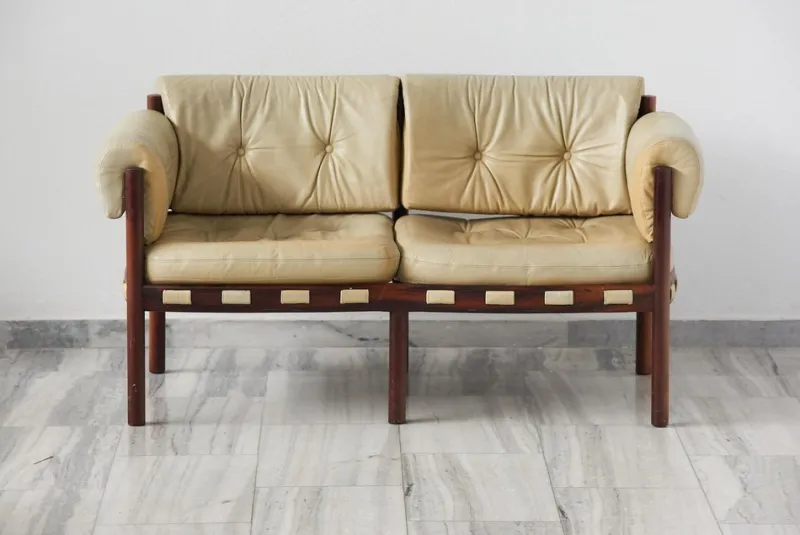 Pamono A Coja Living Room Seats and Sofas by Sven Ellekaer, 1960s, Set of 4> Living Room Sets