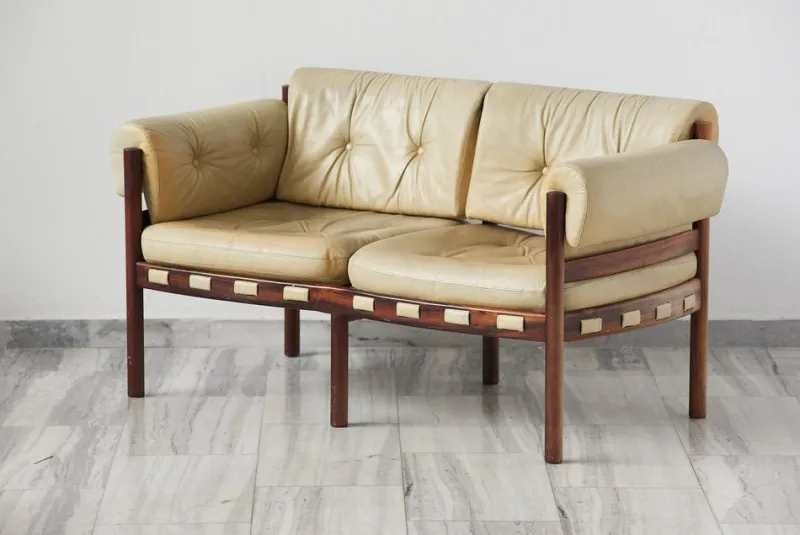 Pamono A Coja Living Room Seats and Sofas by Sven Ellekaer, 1960s, Set of 4> Living Room Sets