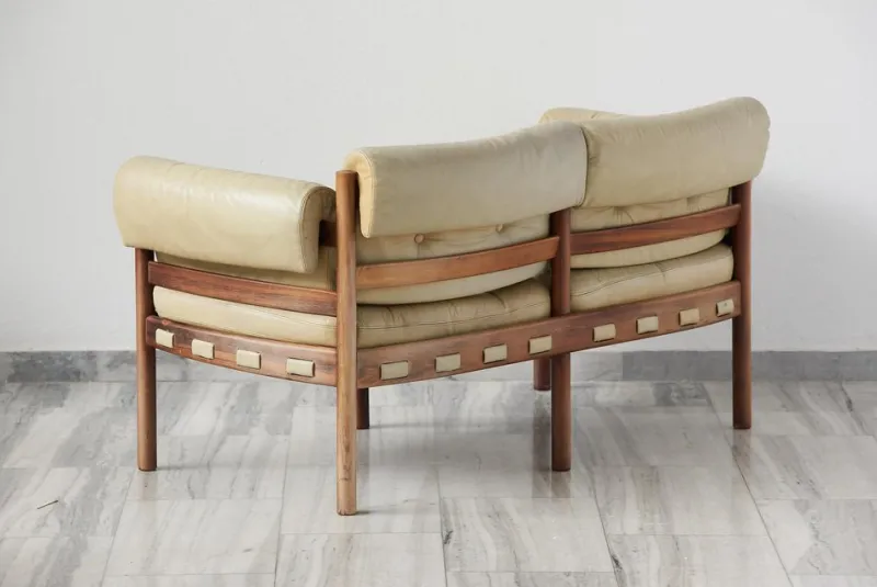 Pamono A Coja Living Room Seats and Sofas by Sven Ellekaer, 1960s, Set of 4> Living Room Sets