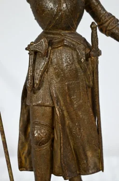 Pamono A. Foulon, Joan of Arc Victorious, Late 1800s, Regula> Art Nouveau