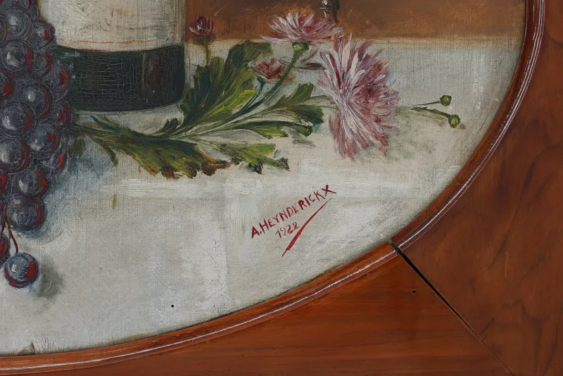Pamono A. Heynderickx, Still Life, Oil Painting on Wood, 1922, Framed> Painting|Art Nouveau