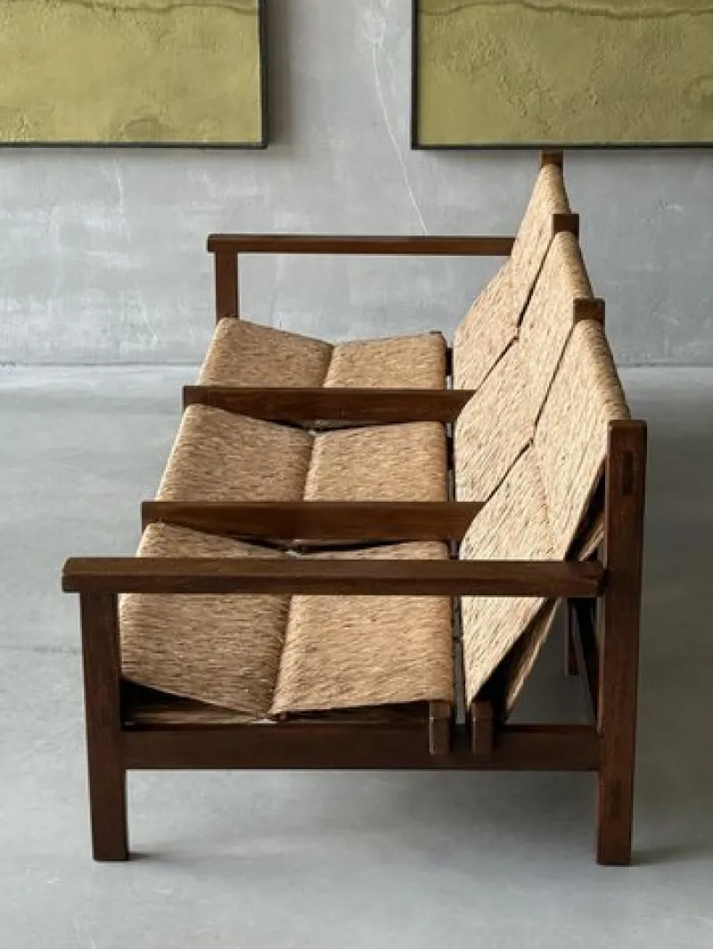 Hot Pamono A Midcentury Spanish Bench Sofa