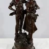 Outlet Pamono A. Moreau, La Rencontre, Late 1800s, Regula