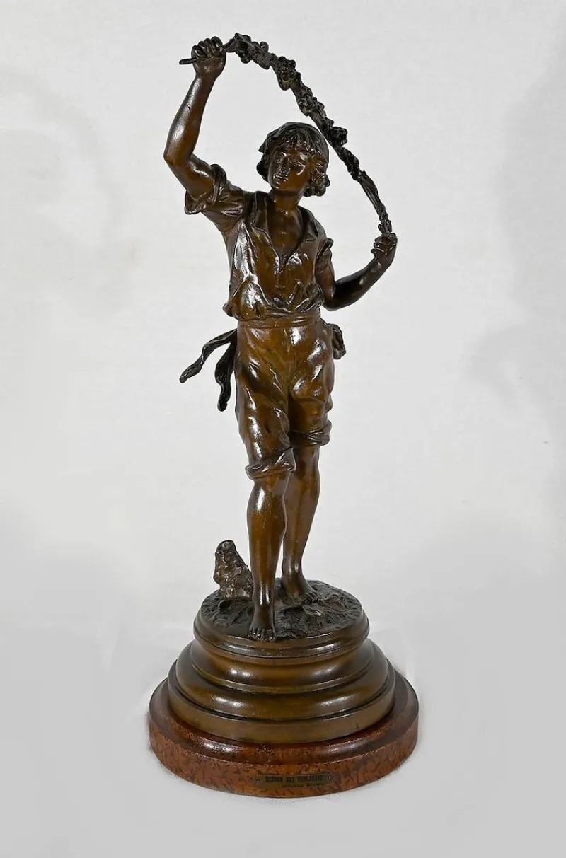 Sale Pamono A. Moreau, Retour des Vendanges, Late 1800s, Regula