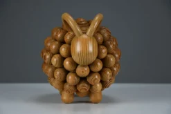 Clearance Pamono Aarikka Kaija, Passi Aries Sculpture, 1973, Wood