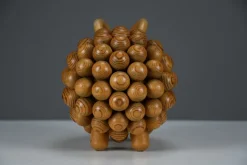 Clearance Pamono Aarikka Kaija, Passi Aries Sculpture, 1973, Wood