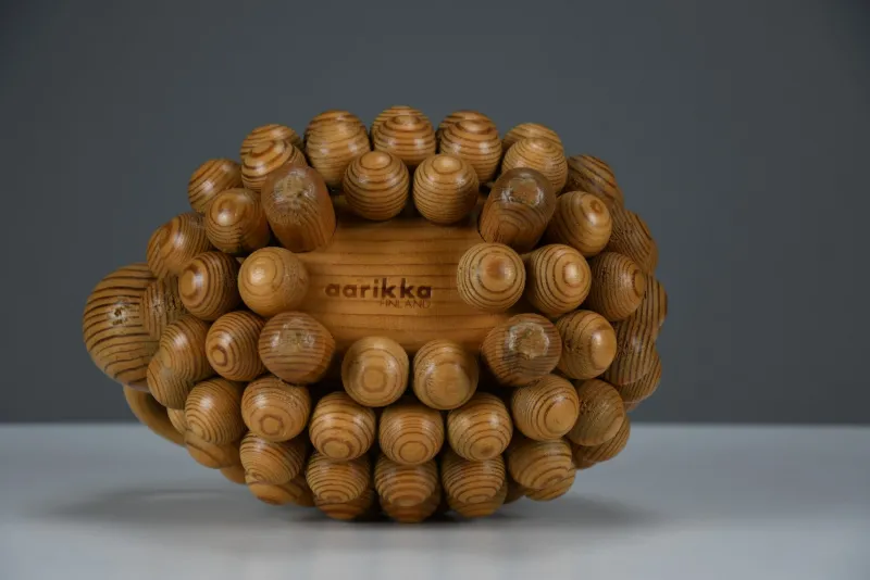 Clearance Pamono Aarikka Kaija, Passi Aries Sculpture, 1973, Wood