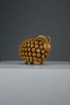 Clearance Pamono Aarikka Kaija, Passi Aries Sculpture, 1973, Wood