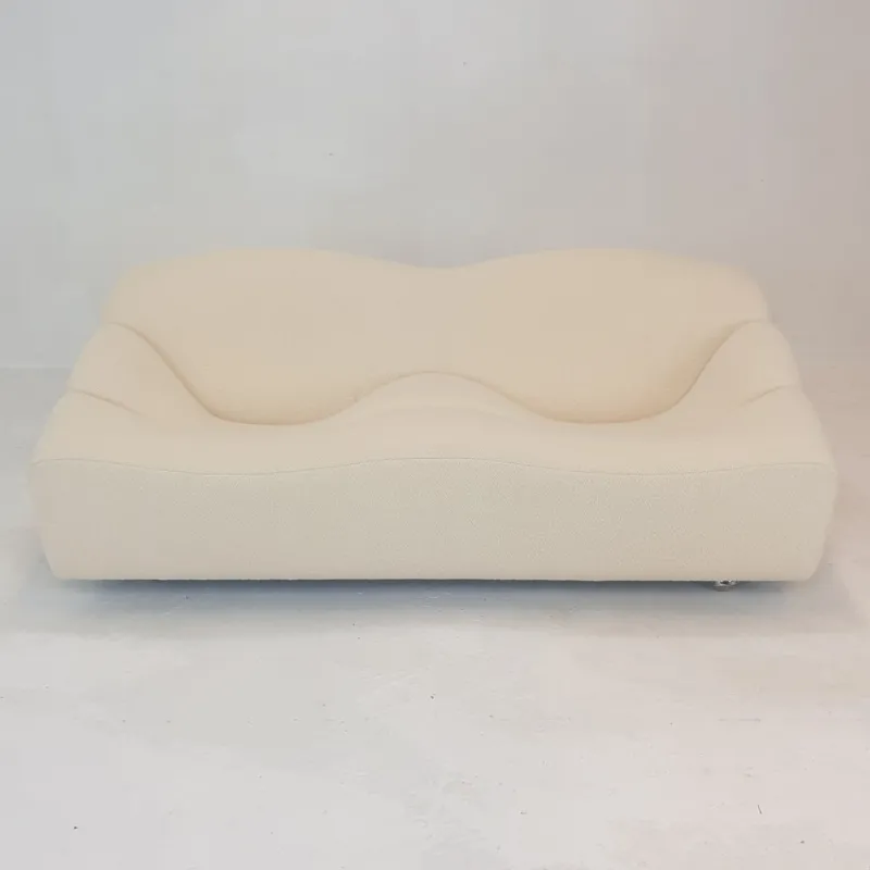 Pamono ABCD Sofa and Armchairs by Pierre Paulin for Artifort, 1960s, Set of 3> Living Room Sets