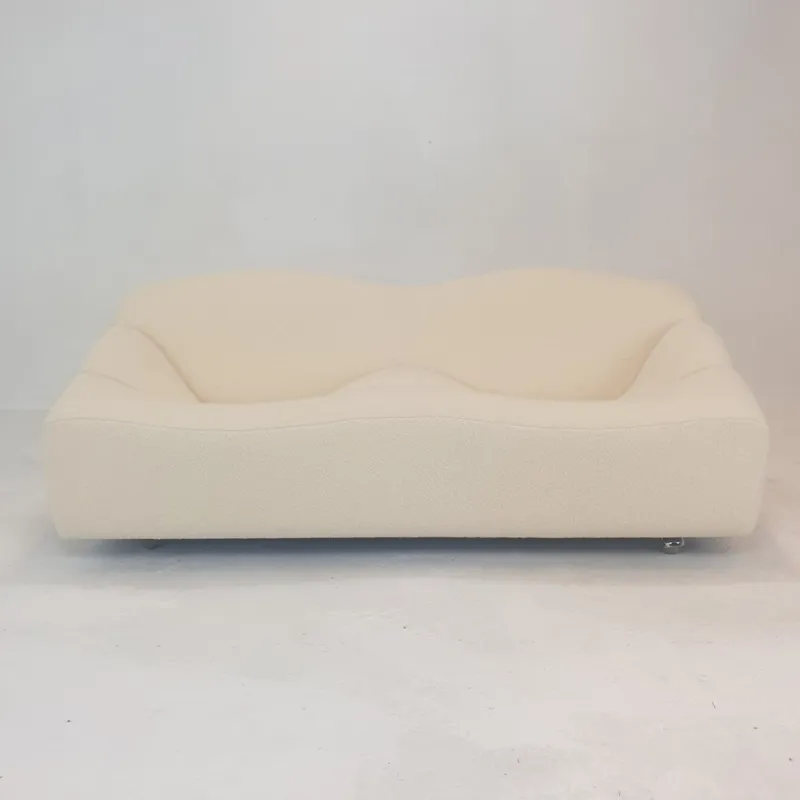 Pamono ABCD Sofa and Armchairs by Pierre Paulin for Artifort, 1960s, Set of 3> Living Room Sets