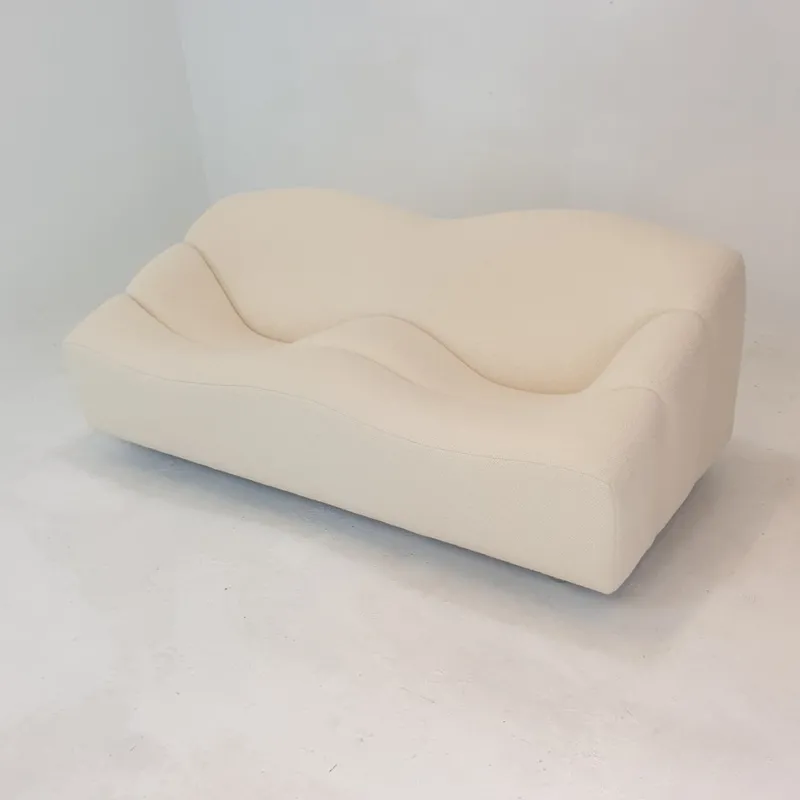 Pamono ABCD Sofa and Armchairs by Pierre Paulin for Artifort, 1960s, Set of 3> Living Room Sets