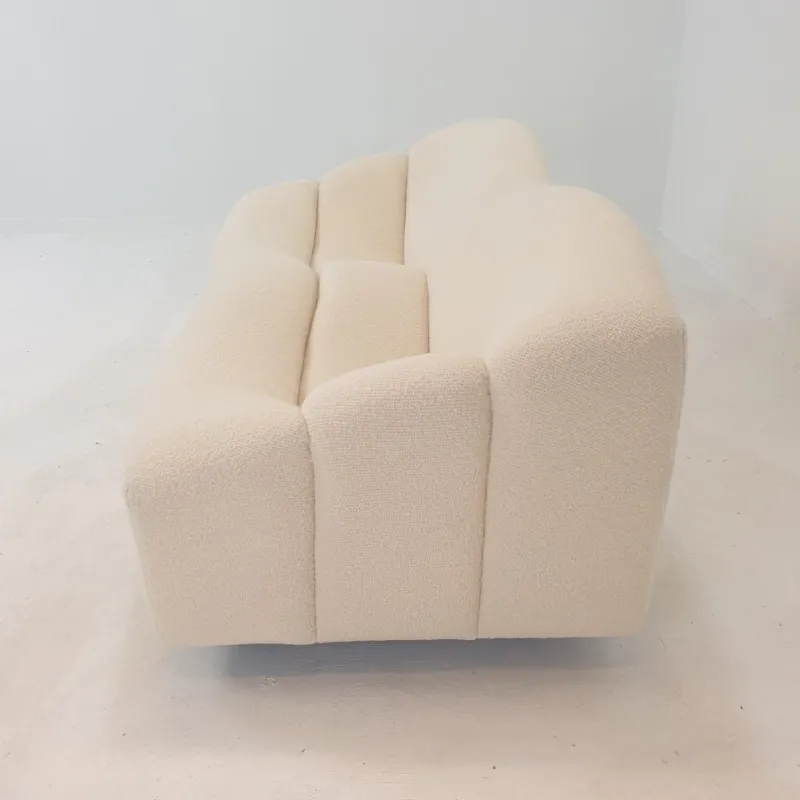 Pamono ABCD Sofa and Armchairs by Pierre Paulin for Artifort, 1960s, Set of 3> Living Room Sets