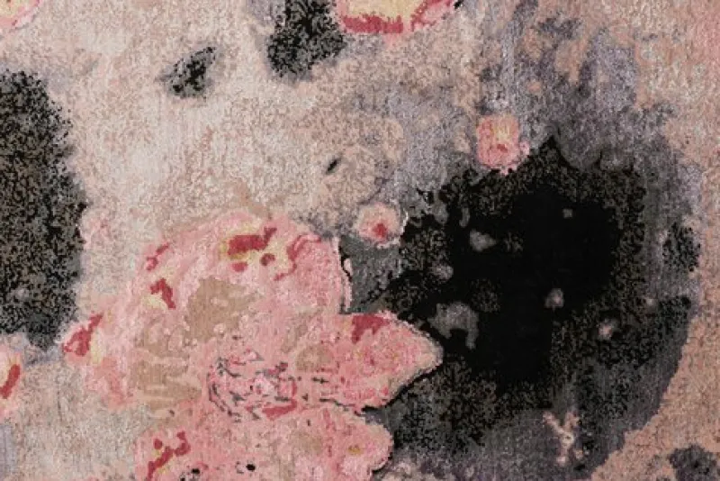 Pamono Abstract Circle Rug from R&K Principal Jahanshah Nazmiyal> Carpets & Textiles|Carpets & Textiles