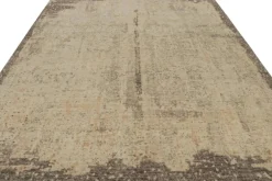 Pamono Abstract Rug in Beige and Gray from R&K Principal Jahanshah Nazmiyal><noscript><img width=