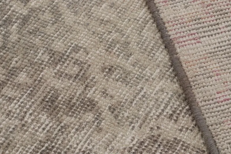 Online Pamono Abstract Rug in Taupe and Rust from R&K Principal Jahanshah Nazmiyal