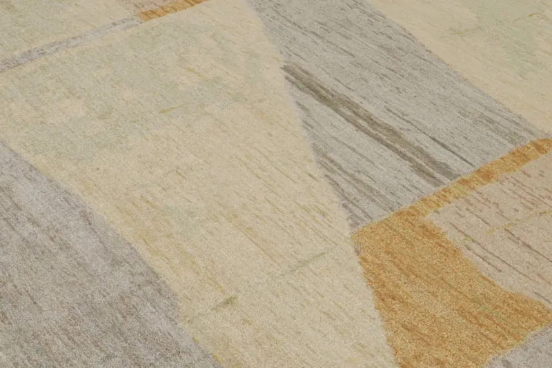 Sale Pamono Abstract Rug with Geometric Patterns from R&K Principal Jahanshah Nazmiyal