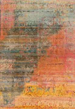 Clearance Pamono Abstract Rug with Pattern from R&K Principal Jahanshah Nazmiyal