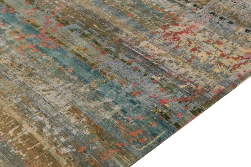 Clearance Pamono Abstract Rug with Pattern from R&K Principal Jahanshah Nazmiyal