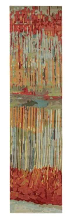 Pamono Abstract Runner in Polychromatic Tones from R&K Principal Jahanshah Nazmiyal><noscript><img width=