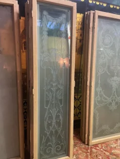 Outlet Pamono Acid Etched Windows, Set of 14
