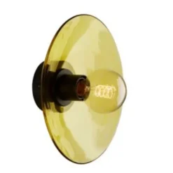 Pamono Acid Yellow Zénith Wall Light by Radar><noscript><img width=