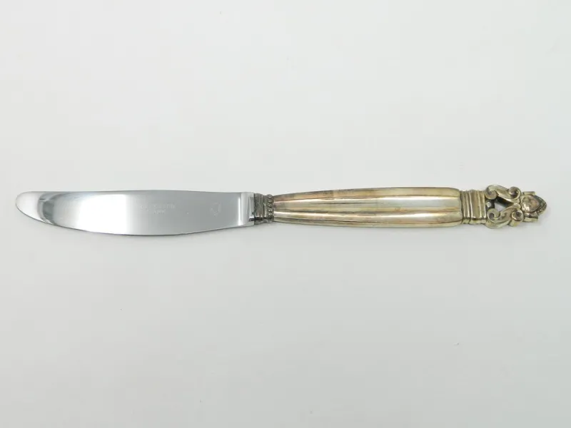 Online Pamono Acorn Cutlery in Sterling Silver by Johan Rohde for Georg Jensen, Set of 5