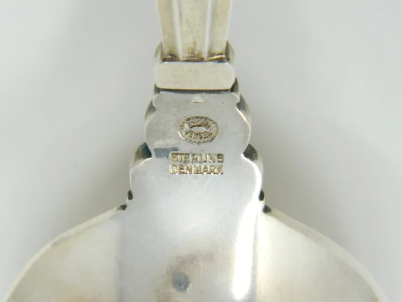 Online Pamono Acorn Cutlery in Sterling Silver by Johan Rohde for Georg Jensen, Set of 5