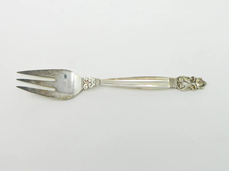 Online Pamono Acorn Cutlery in Sterling Silver by Johan Rohde for Georg Jensen, Set of 5