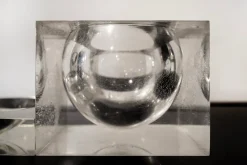 Pamono Acrylic Glass Ice Bucket by Alessandro Albrizzi, 1970s><noscript><img width=