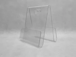 Pamono Acrylic Glass Magazine Rack, 1970s> Magazine Racks