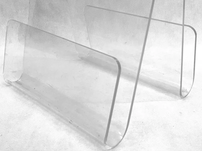 Pamono Acrylic Glass Magazine Rack, 1970s> Magazine Racks