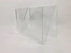 Online Pamono Acrylic Glass Magazine Rack, 1970s