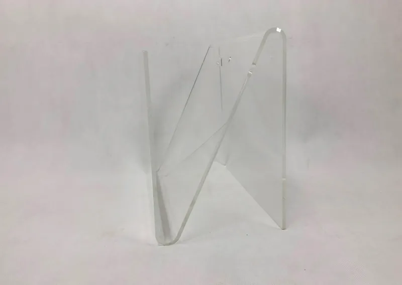 Online Pamono Acrylic Glass Magazine Rack, 1970s