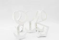 Pamono Acrylic Glass Wall Hooks, 1970s, Set of 5> Racks, Hooks & Valets