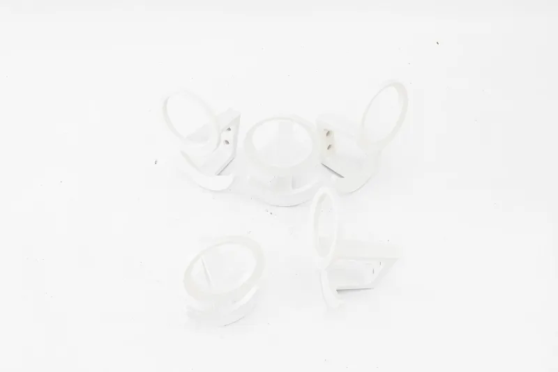 Pamono Acrylic Glass Wall Hooks, 1970s, Set of 5> Racks, Hooks & Valets