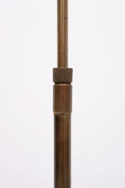 Pamono Adjustable Bronze Halogen Floor Lamp by Ben Demmers, 1980s><noscript><img width=