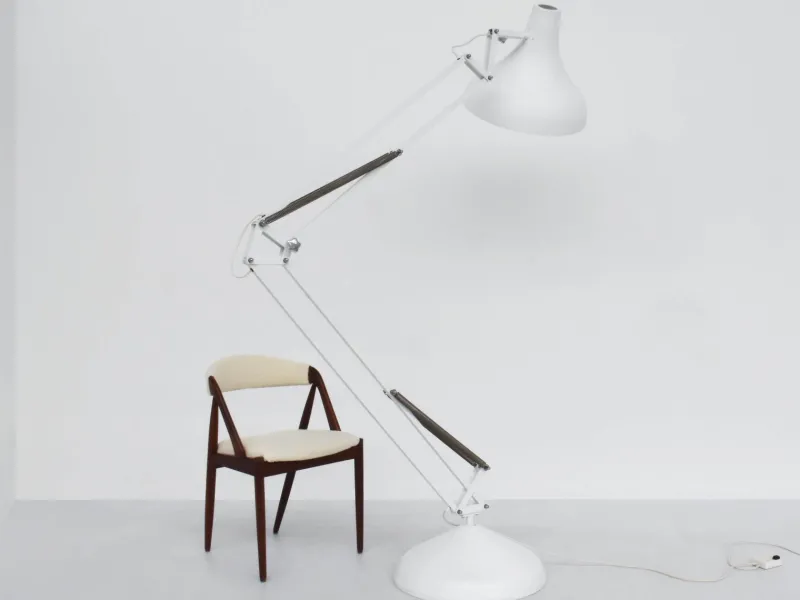 Discount Pamono Adjustable Mod. MAX Floor Lamp in the style of George Carwardine, Switzerland, 1970s