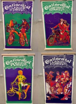 Discount Pamono Advertising Posters, 1970s, Set of 4