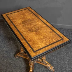 Pamono Aesthetic Movement Card Table in Walnut><noscript><img width=