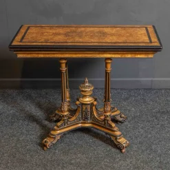 Pamono Aesthetic Movement Card Table in Walnut><noscript><img width=