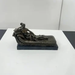 Discount Pamono After A. Canova, P. Bonaparte as Venus Victrix, Paris, 1900s, Bronze Sculpture