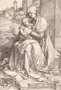 Online Pamono After Albrecht Durer, The Virgin and the Child, Woodcut, Early 20th Century