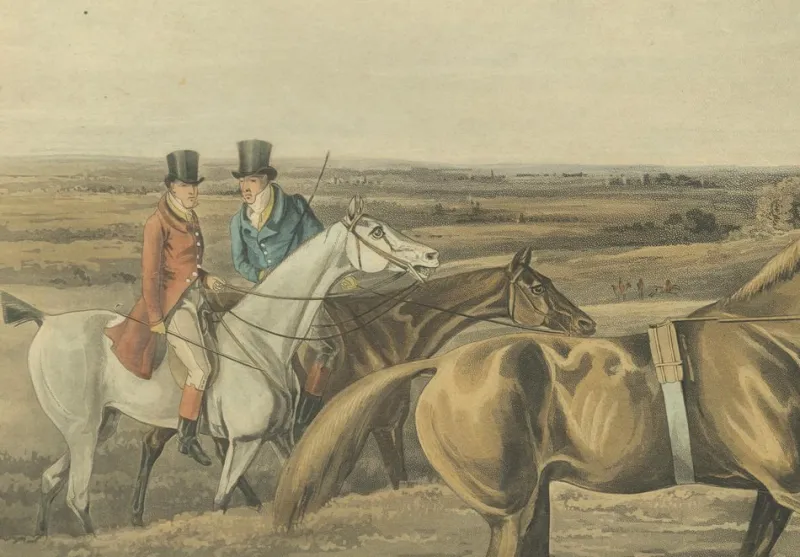 Pamono After Alken, High Mettled Racer: In Training, 19th Century, Print> Prints & Multiples
