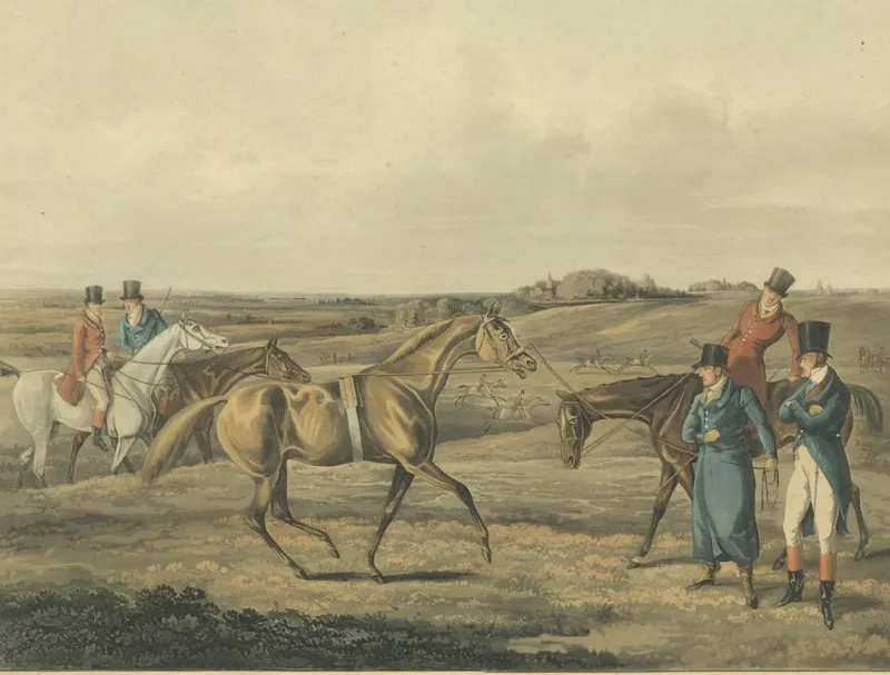 Pamono After Alken, High Mettled Racer: In Training, 19th Century, Print> Prints & Multiples