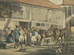 Pamono After Alken, High Mettled Racer: The Post Horse, 19th Century, Print><noscript><img width=